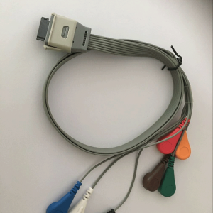 11.BiomedicalInstruments Compatible 7leads ECG Holter Lead-wires and cables