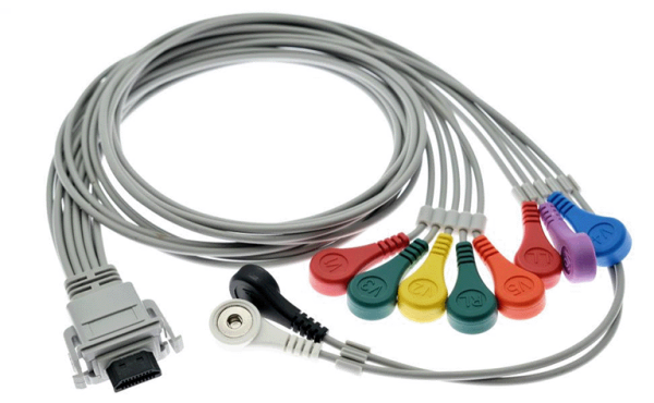 22.Biox Compatible 10leads/12 leads ECG Holter Lead-wires and cables - Image 2