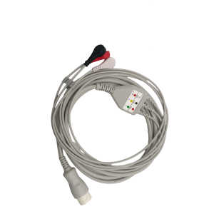 4.Philips Compatible 3 leads DIRECT ECG Cables and Leadwires