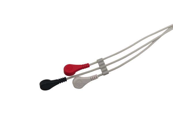 5.Comen Compatible 3 leads DIRECT ECG Cables and Leadwires - Image 4