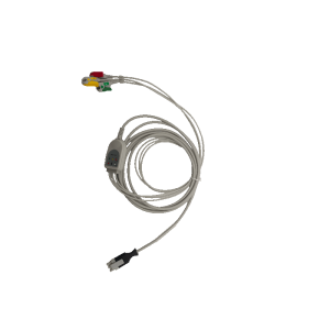 6.primedic Compatible 3 leads DIRECT ECG Cables and Leadwires
