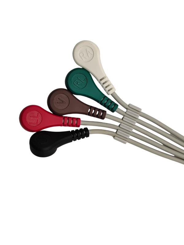 8.General Compatible 5 leads DIRECT ECG Cables and Leadwires - Image 3