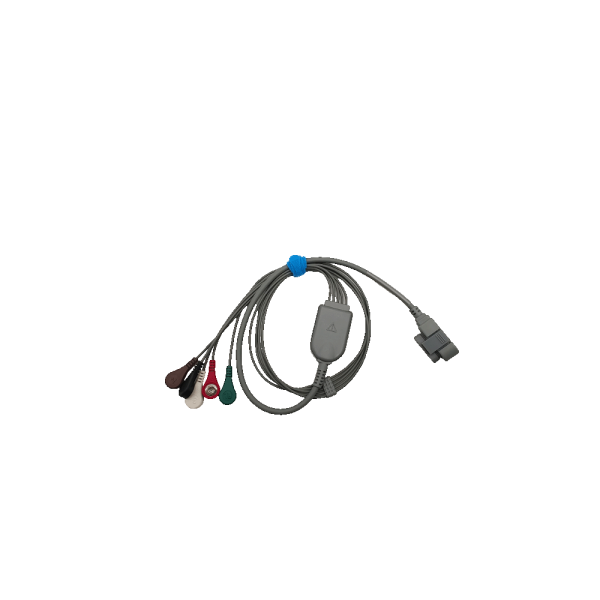 11.Norav Compatible 5 leads ECG Holter Lead-wires and cables