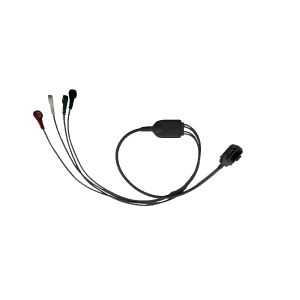 13.Norav Compatible 4 leads Holter Recorder ECG Cables and Leadwires