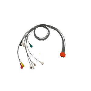 15. Compatible 10leads/12 leads Holter Recorder ECG Cables and Leadwires
