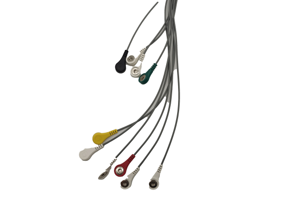 15. Compatible 10leads/12 leads Holter Recorder ECG Cables and Leadwires - Image 2