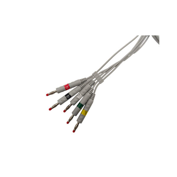 16.Compatible 3 leads DIRECT ECG Cables and Leadwires - Image 2