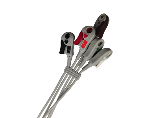 25.comen Compatible 5 leads  ECG Tunk Cables - Image 4