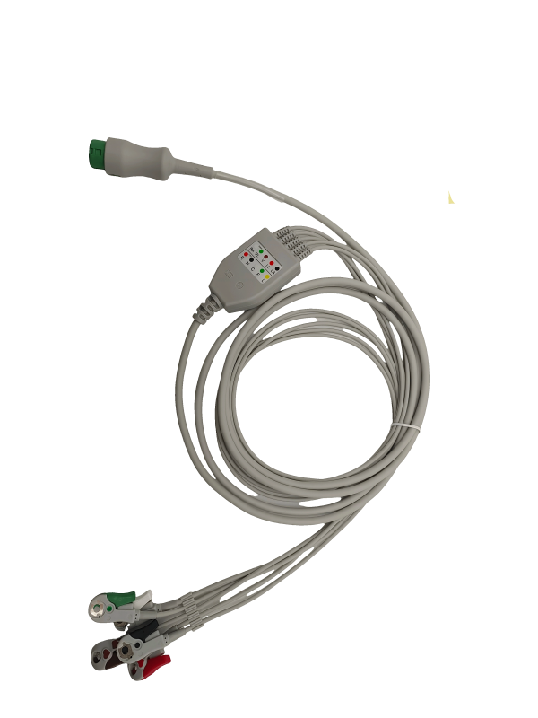 24.mindray Compatible 5 leads Direct-Connect ECG Cables and Leadwires