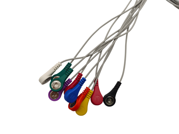 27.DIN Compatible 10 leads/12 leads  ECG Leadwires - Image 3
