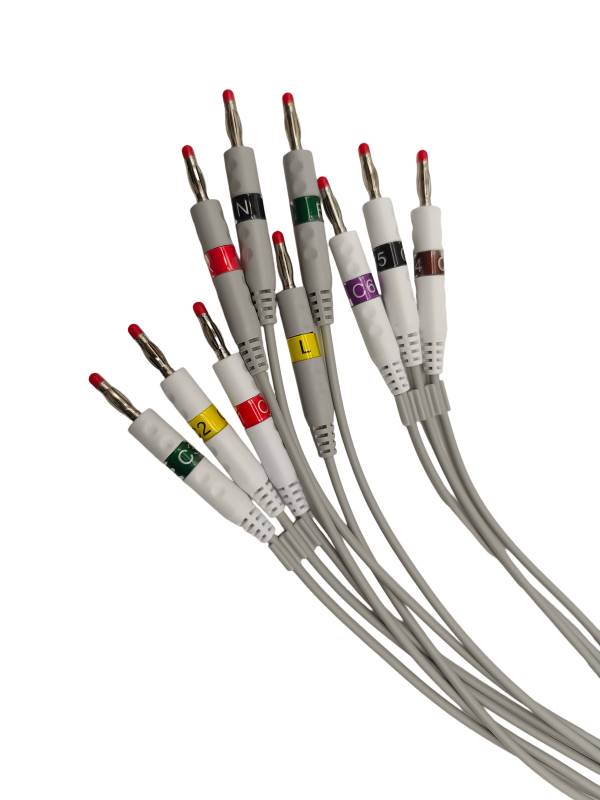 28.philips Compatible 10leads/12leads Direct-Connect ECG Cables and Leadwires - Image 2