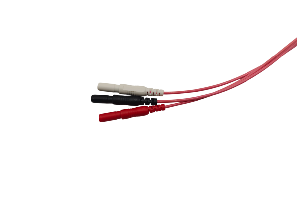 31.Din Compatible 3 leads Disposable ECG Leadwires - Image 2