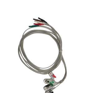 32.Din Compatible 3 leads ECG Leadwires