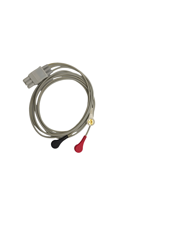 33.philips Compatible 3 leads  ECG Leadwires