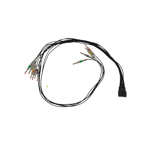 34.Schiller Compatible 10leads/12 leads Holter Recorder ECG Cables and Leadwires