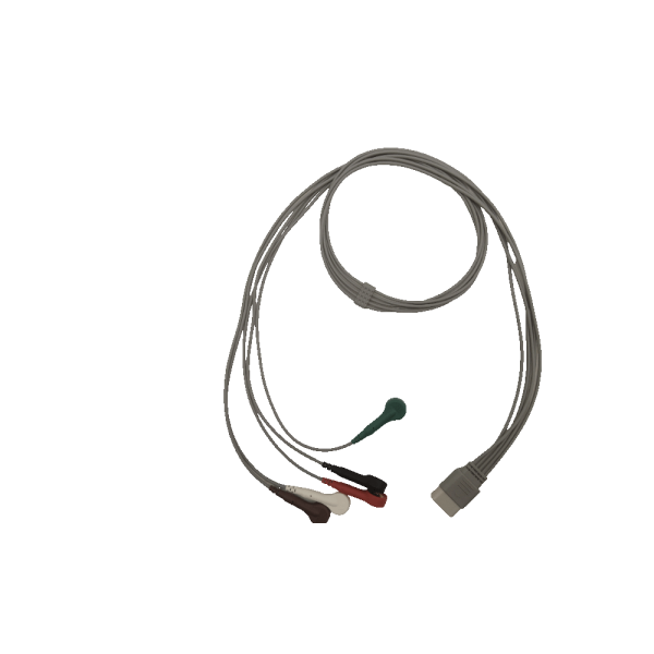 38.BLT M850 Compatible 5 leads Holter Recorder ECG Cables and Leadwires