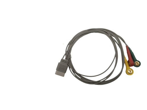 39.BLT M850 Compatible 3 leads Holter Recorder ECG Cables and Leadwires