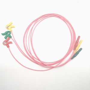 42.DIN Compatible 3 leads  ECG Leadwires