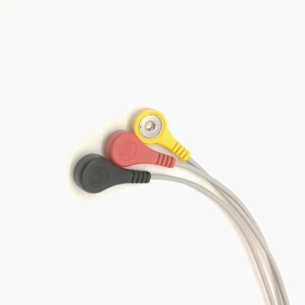 52.M&B Compatible 3 leads ECG Telemetry Leadwires - Image 4