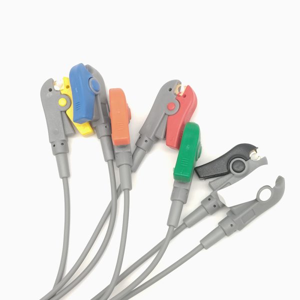 55.ge-healthcare Compatible 7 leads Holter Recorder ECG Cables and Leadwires - Image 3