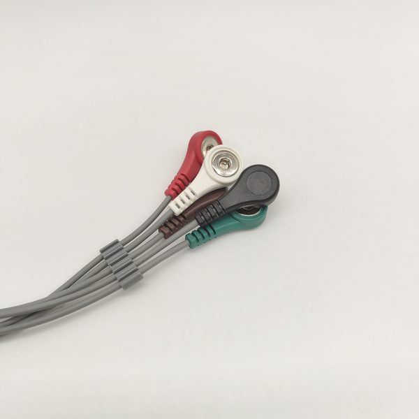 59.ge-healthcare Compatible 5 leads Holter Recorder ECG Cables and Leadwires - Image 4