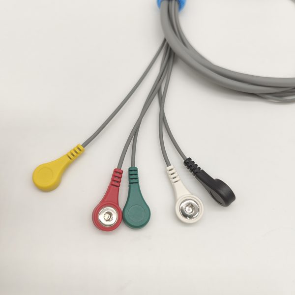 60.ge-healthcare Compatible 5 leads Holter Recorder ECG Cables and Leadwires - Image 4