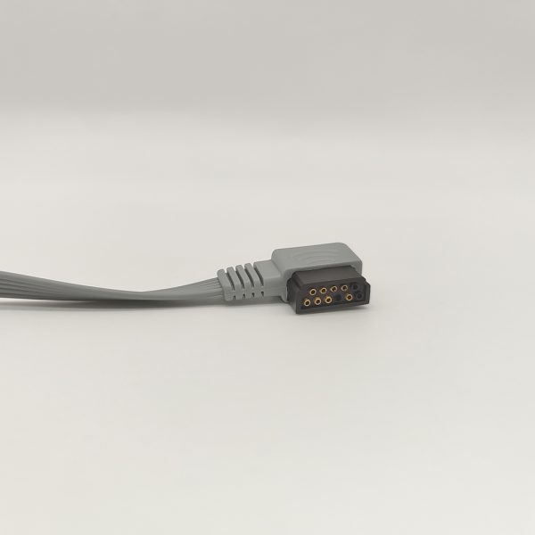 61.Philips Compatible 5 leads Holter Recorder ECG Cables and Leadwires - Image 2