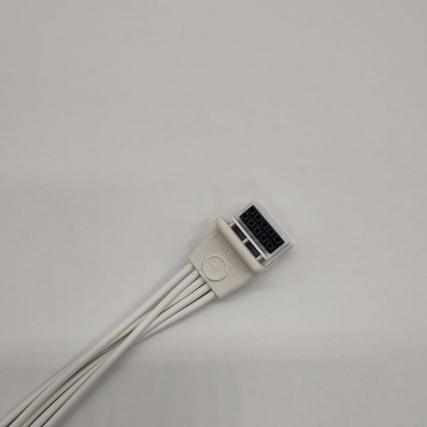 63.Mortara Compatible 5 leads Holter Recorder ECG Cables and Leadwires - Image 3