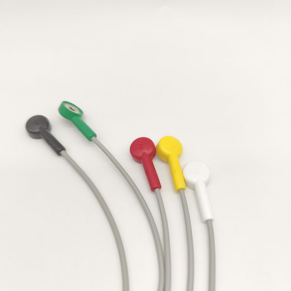 64.BTL Compatible 5 leads Holter Recorder ECG Cables and Leadwires - Image 3