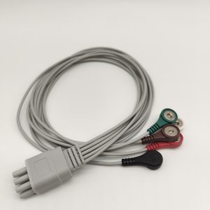 66.mindray Compatible 5 leads ECG Telemetry Leadwires
