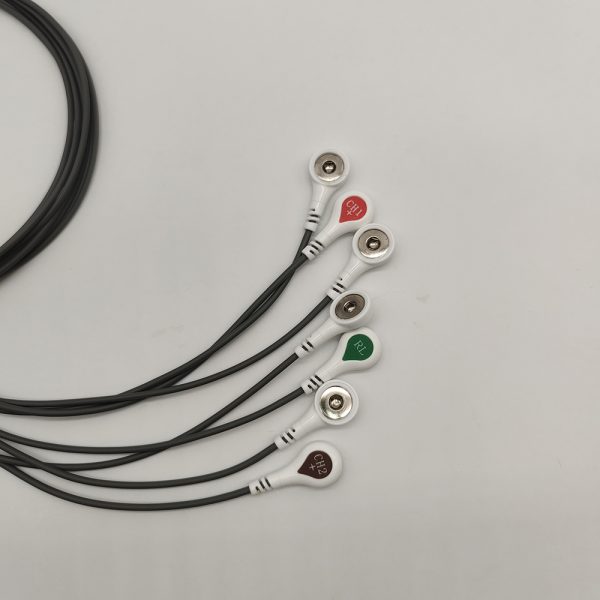 67.BI Compatible 7 leads Holter Recorder ECG Cables and Leadwires - Image 3