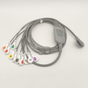 72.BI Compatible 10leads/12 leads Holter Recorder ECG Cables and Leadwires