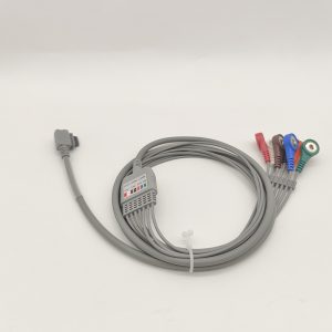 73.GE-healthcare Compatible 7 leads Holter Recorder ECG Cables and Leadwires