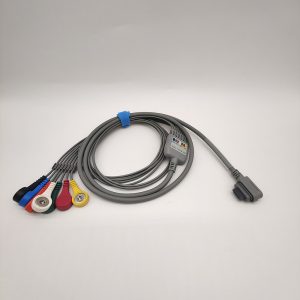 74.GE-healthcare Compatible 7 leads Holter Recorder ECG Cables and Leadwires