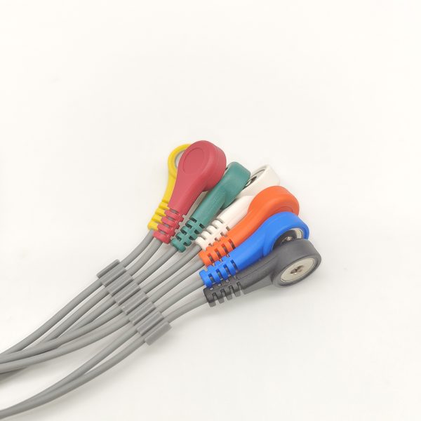 74.GE-healthcare Compatible 7 leads Holter Recorder ECG Cables and Leadwires - Image 3