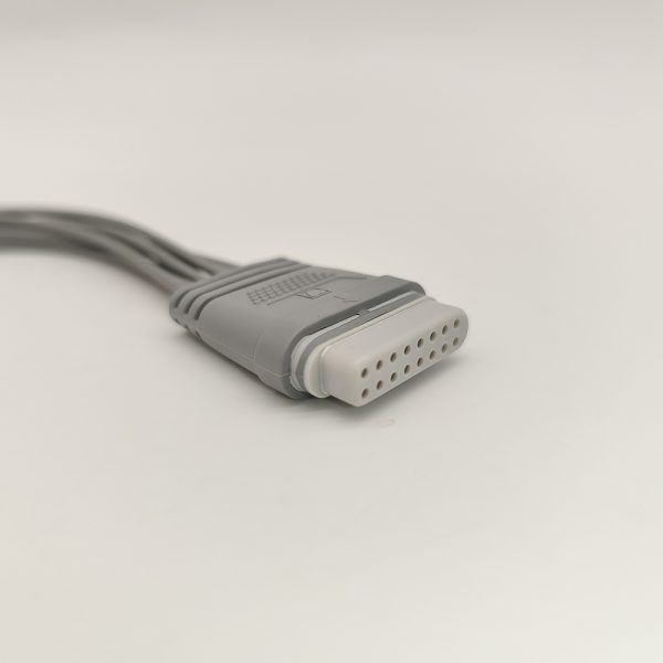 75.EDAN Compatible 5leads Holter Recorder ECG Cables and Leadwires - Image 3