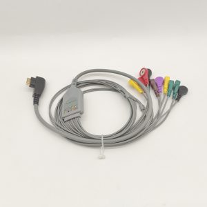 79.DMS Compatible 10leads/12 leads Holter Recorder ECG Cables and Leadwires