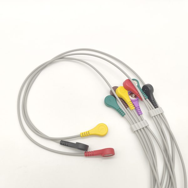 80.biocare Compatible 10leads/12 leads Holter Recorder ECG Cables and Leadwires - Image 4