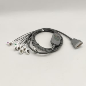 85.beneware Compatible 10leads/12 leads Holter Recorder ECG Cables and Leadwires