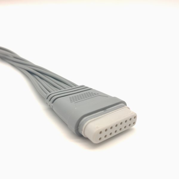 87.edan Compatible 10leads/12 leads Holter Recorder ECG Cables and Leadwires - Image 2