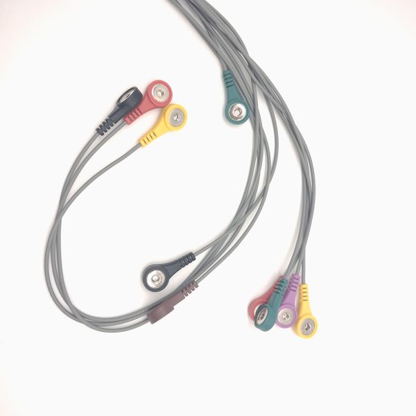 87.edan Compatible 10leads/12 leads Holter Recorder ECG Cables and Leadwires - Image 3
