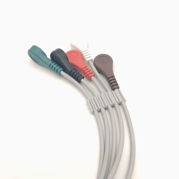 88.welchallyn Compatible 5 leads ECG Telemetry Leadwires - Image 3