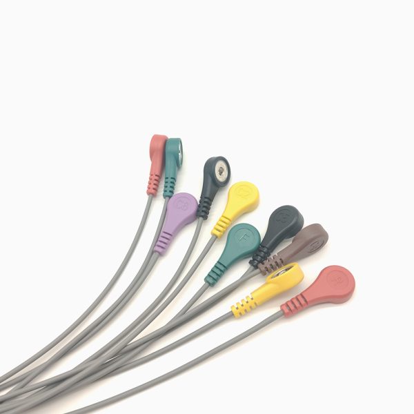 89.GE-HEALTHCARE Compatible 10leads/12 leads Holter Recorder ECG Cables and Leadwires - Image 3