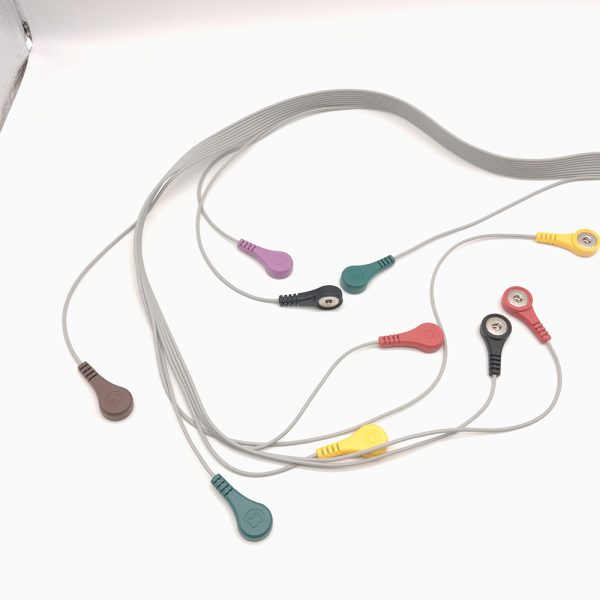 91.CONTEC Compatible 10leads/12 leads Holter Recorder ECG Cables and Leadwires - Image 3