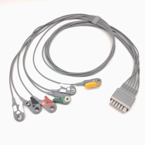 94.mindray Compatible 6 leads ECG telemetry Leadwires