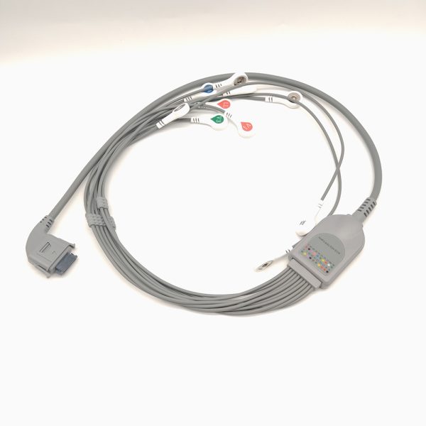 96.BI Compatible 10leads/12 leads Holter Recorder ECG Cables and Leadwires