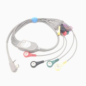 97.general Compatible 10leads/12 leads Holter Recorder ECG Cables and Leadwires