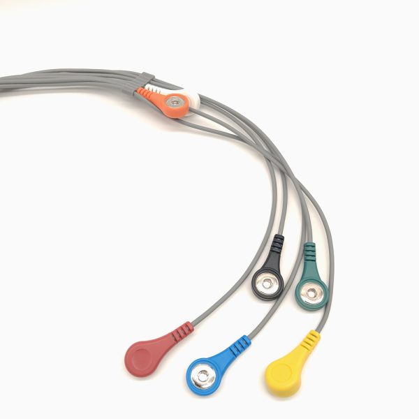 98.general Compatible 7 leads Holter Recorder ECG Cables and Leadwires - Image 3