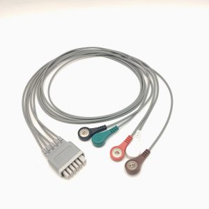 102.mindray Compatible 5 leads ECG Telemetry Leadwires