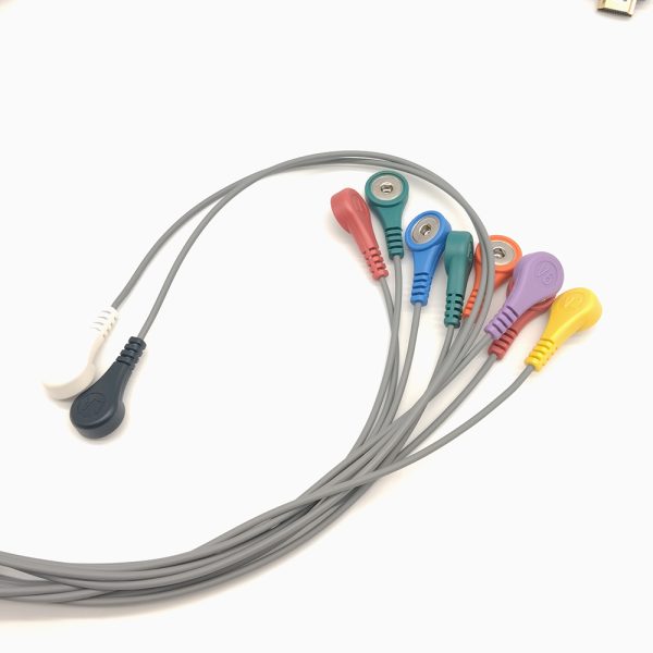 106.carewell Compatible 10leads/12 leads Holter Recorder ECG Cables and Leadwires - Image 2